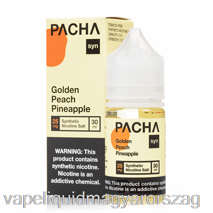 Aranybarack Ananász - Pacha Syn Sók - 30 Ml 50 Mg Vape E Cigi